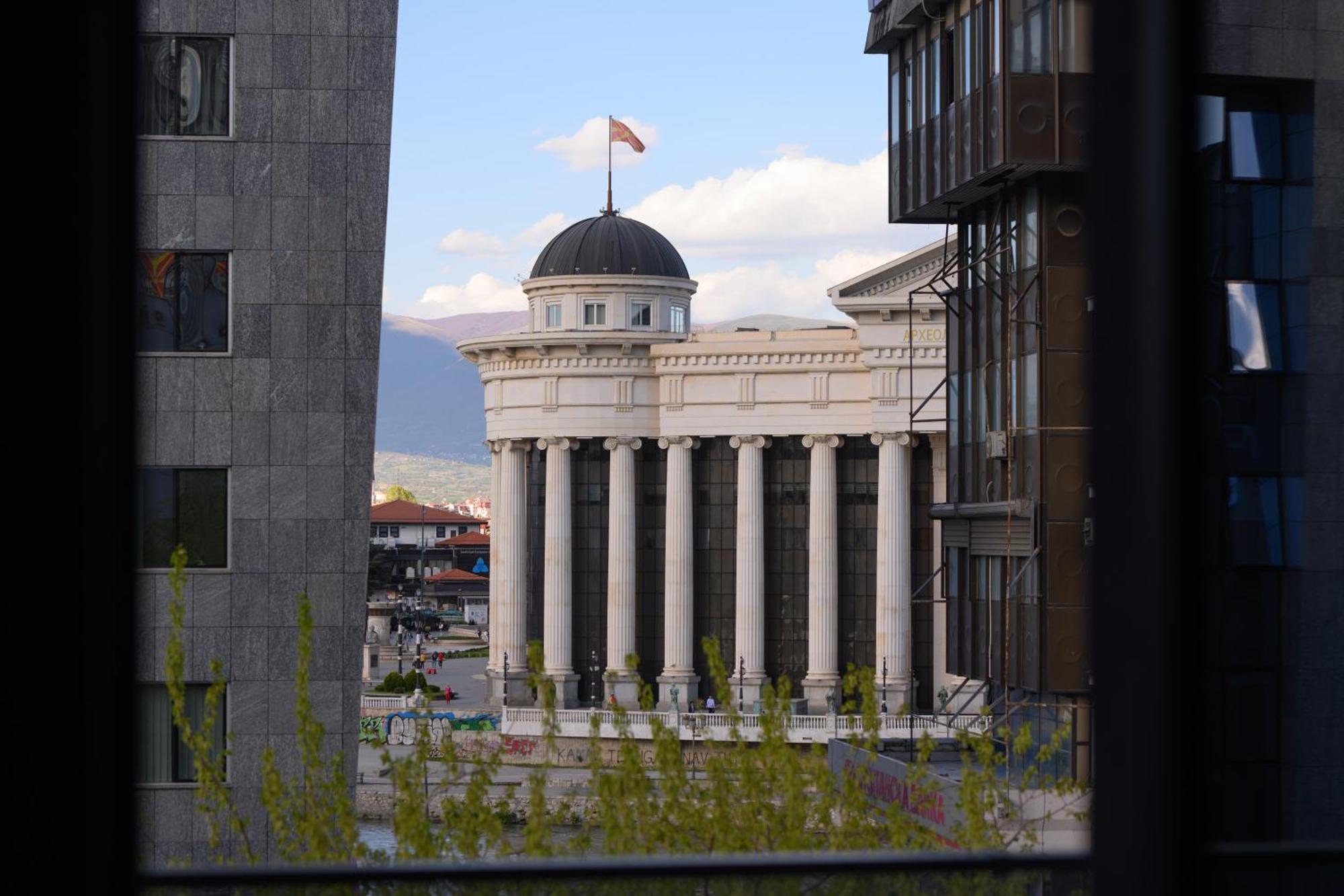 Hotel Macedonia Square Skopje Exterior foto